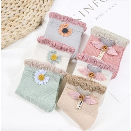 3 Pairs Cartoon Childrens Socks Baby Cotton Socks Boy Socks Girl Socks Newborn Cute Socks Kids Soft Toddler Socks