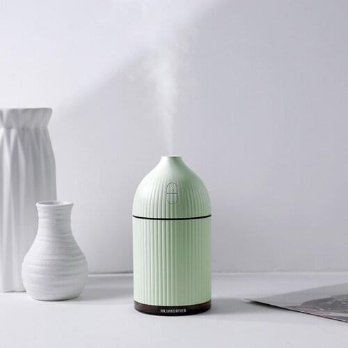 300ML Air Humidifier Ultrasonic Usb Home Aroma Essential Oil Diffuser Humidifiers Water Mist Maker with Colorful LED Light