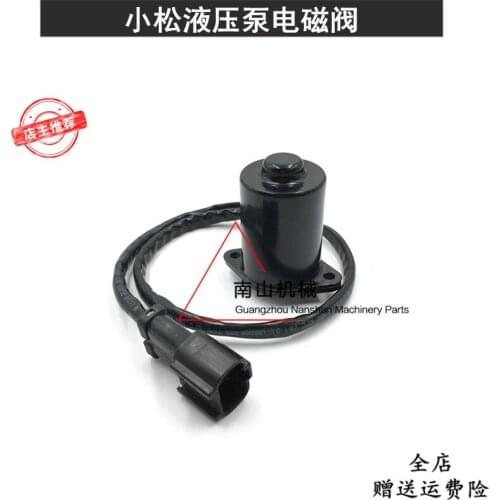 Free shipping Komatsu pc120 200 220 350-6 hydraulic pump solenoid Valve Cummins 6D102 main pump solenoid valve excavator