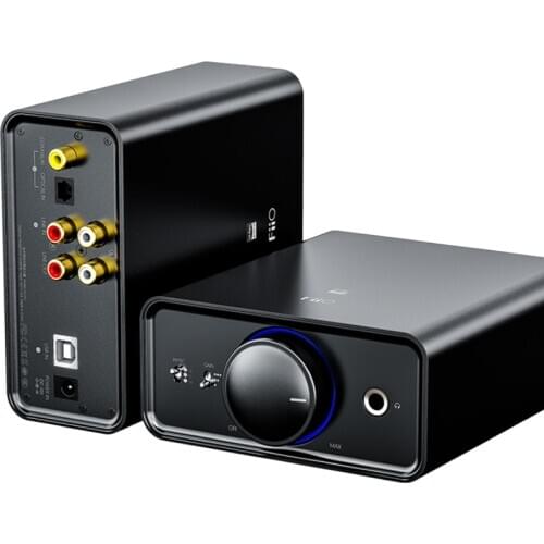 FiiO K5 Pro HiFi Audio Amplifier AK4493EQ 768K/32Bit DSD Decoding Deskstop AMP PCM DAC COAX RCA Input DAC