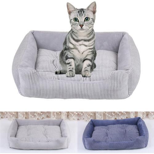 Pet Dog House Dog Bed Nest With Mat Cute Plush Cushion Winter Warm Small Medium Dogs Removable Mattress Cat Bed Dog Puppy Kennel