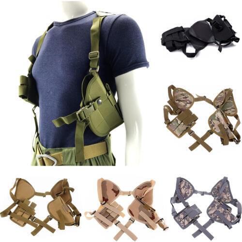 FIRECULB New Outdoor Tactical Police Security Universal Left Right Hand Pistol Pouch Shoulder Gun Holster for Glock 17 19 22 23