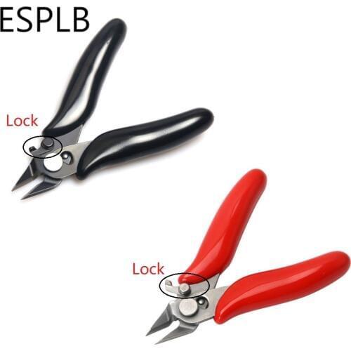 ESPLB 3.5'' Mini Wire Pliers Cutters Slide Lock Diagonal Pliers Sharp Snips Nipper Heating Wire Cigarette Hand Tools Pliers