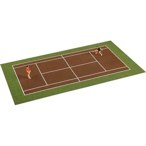Eshel Model Human Figures and Tennis Playground 1/75
