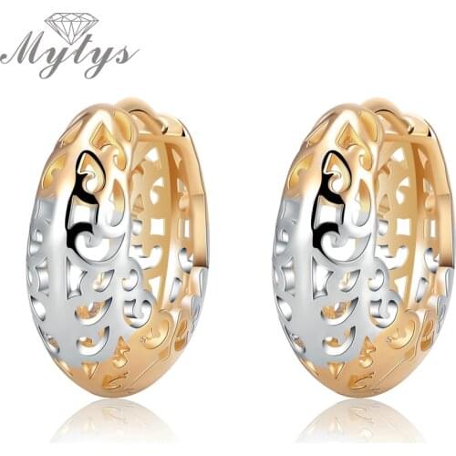 Серьги-кольца MYTYS China At AliExpress