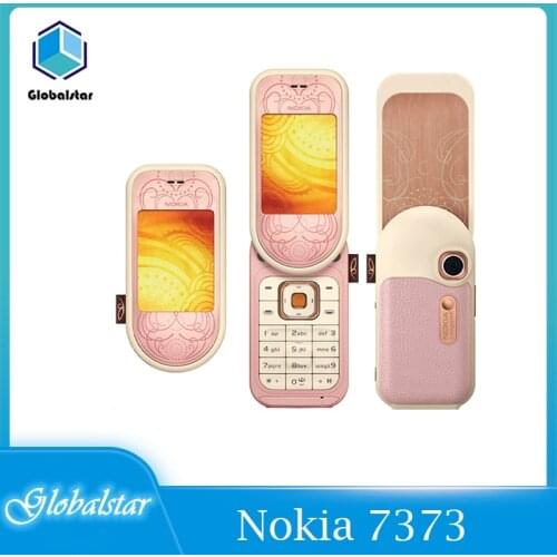 Nokia 7373 Refurbished Original Unlocked Nokia 7373 phone Bluetooth Camera Vedio FM Classic Cheap Cell phone 1 year warranty