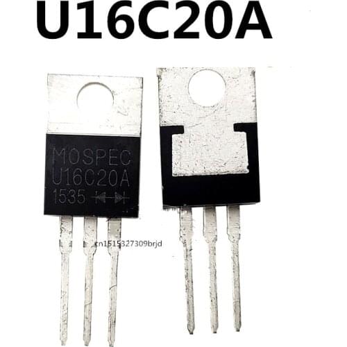 Original new 5pcs/ U16C20A 16A/200V TO-220