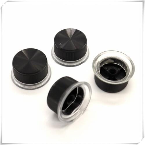 2 Pieces Plastic Flower Shaft Knob Diameter 35mm Height 17mm Potentiometer Encoder Knob Gear Shaped Inner Hole 6mm
