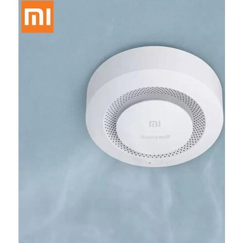 Xiaomi Fire Alarm Detector Support Remote Control Smoke Alarm Senor Connect With Bluetooth Mihome APP
