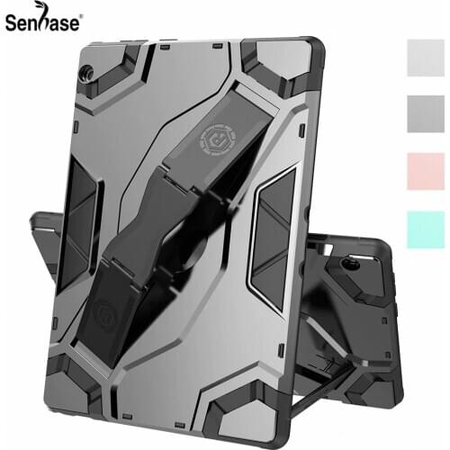 Shockproof Armor TPU PC Portable Hand Strap Stand Tablet Cover For Lenovo Tab M10 10.1 inch TB-X605L TB-X605F TB X605 X605F Case