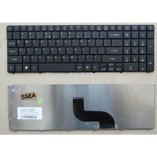 SSEA New laptop US Keyboard For ACER Aspire 7540 7551 7552 7560 7735 7736 7738 7739 7740 7741 7745 7750 7751 Free Shipping
