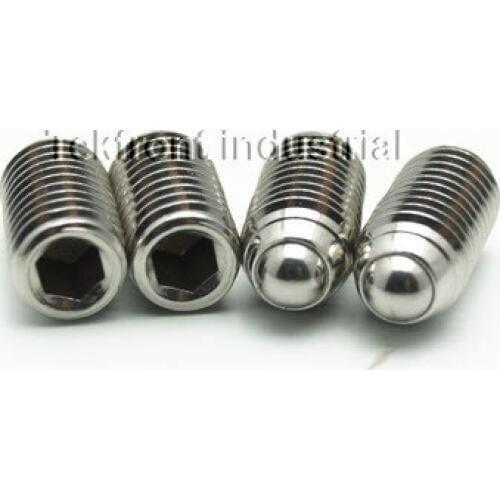 TF08003-M8x16 Stainless steel Ball Spring Plunger