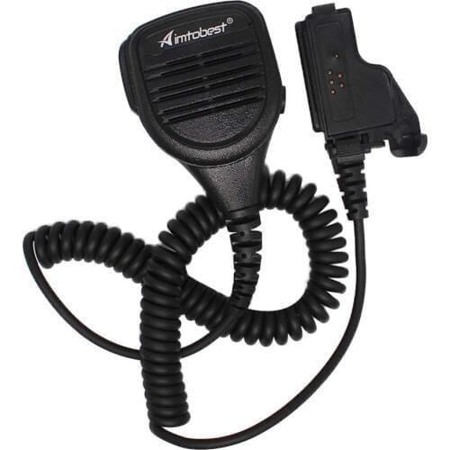Remote Speaker Microphone For Motorola Walkie Talkie Radios PMMN4045 XTS2500 XTS3000/5000 HT6000 PTX1200 GP900GP1200/2010