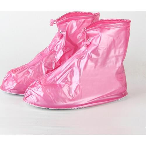Reusable Waterproof Rain Shoes Covers Slip-resistant Rain Boot Overshoes Anti Slip Portable Shoes Accessories