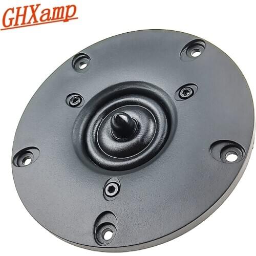 GHXAMP HIFI 4 Inch Bullet Tweeter Speaker 4Ohm Dome Silk Film Treble 40W High Frequency Bookshelf Theater Audio 1PC