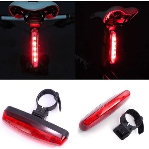 5 LED bicycle rear light 4 Flash 8 Mode Taillight bike Tail lights safety led running cycling light taillamp MTB mountain bike