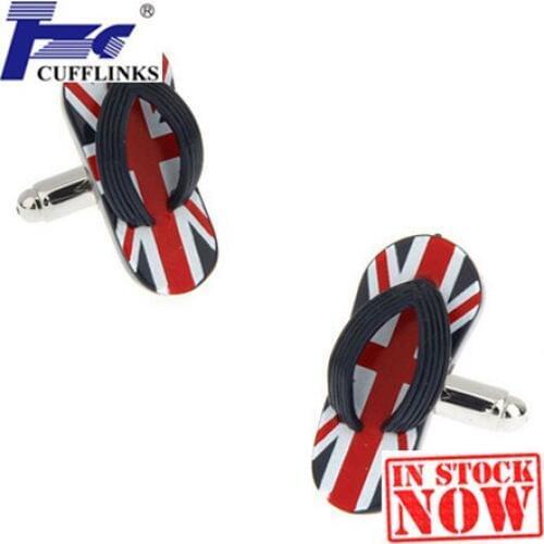 Slipper Cufflink Cuff Link 2 Pairs Free Shipping Promotion