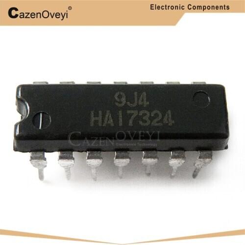 1pcs/lot HA17324 HA17324A DIP-14 In Stock
