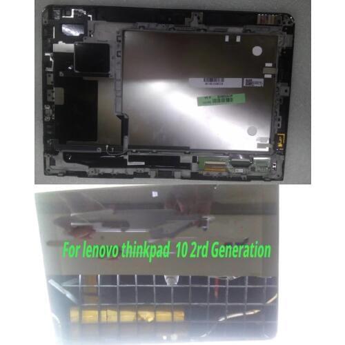 10.1 inch LCD Display with Touch Screen Digitizer With Frame Black For Lenovo Thinkpad 10 B101UAN01.7 Tablet LCD display Screen