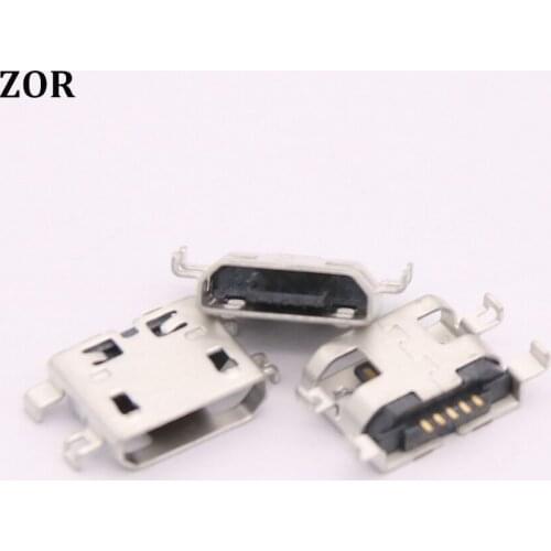 100pcs Micro Charging Port Usb Charging Connector Female Jack Use For Lenovo A710E S720 S890 A298T A298 S680 S880 A698T