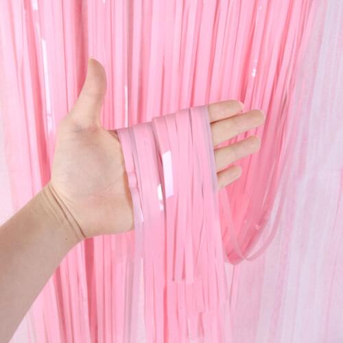 2M 3M Birthday MacaronTinsel Curtain New Bachelorette Party Backdrop Macaron Birthday Party Decorations Wedding Party Backdrops