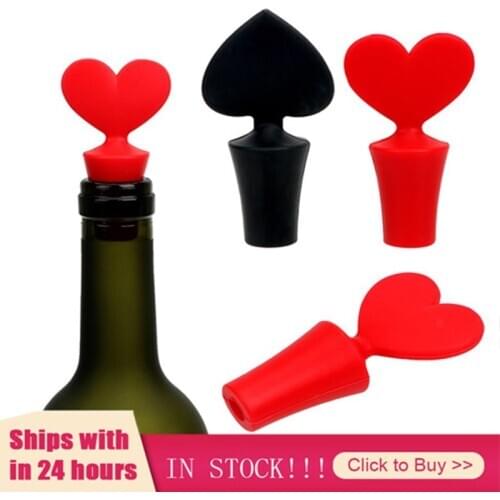 2020 Silicone Wine Stopper Leak Free Wine Bottle Cap Fresh Keeping Sealers Beer Beverage Champagne Closures For Bar Accessories