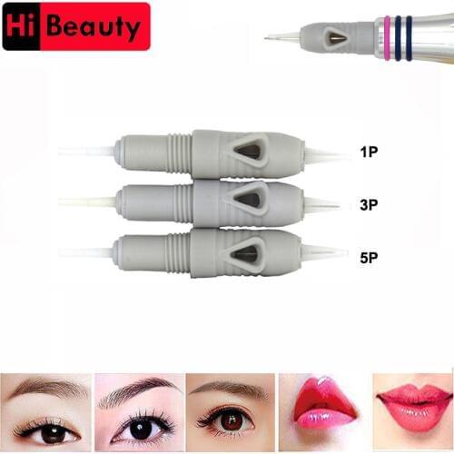 30pcs/lot Disposable 8mm Screw Gray Tattoo Needles Cartridges Tips For Premium Charmant Permanent Tattoo Machine Pen 1P 3P 5P