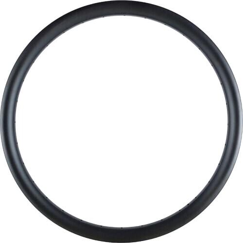 650B MTB DH EBIKE 45mm clincher tubeless carbon rim 30mm deep 38mm inner UD 3K 12K matte glossy 24H 28H 32H 36H