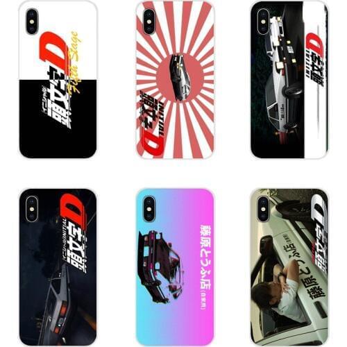 Initial d anime For Xiaomi Redmi 4A S2 Note 3 3S 4 4X 5 Plus 6 7 6A Pro Pocophone F1 Accessories Phone Shell Covers