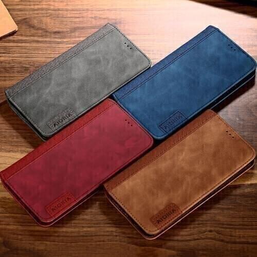 Case for Samsung galaxy J8 J7 J6 J5 Prime J4 Plus J3 J2 Pro Prime 2018 2017 2016 New Leather design case cover with magnet