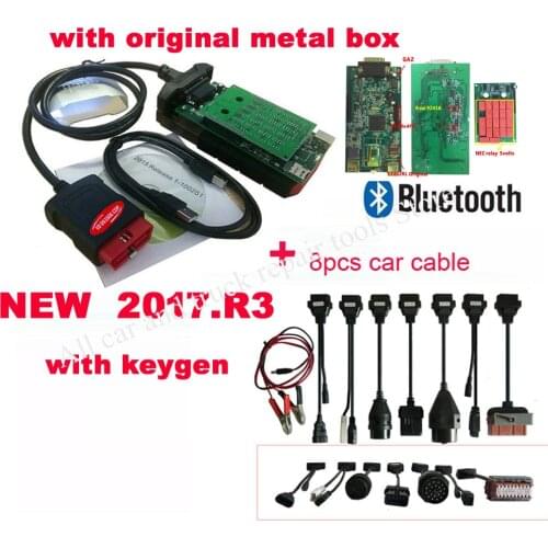 VD DS150E CDP Pro bluetooth 2017 R3 with Keygen/2016.r0 for vdijk autocoms pro car and truck diagnostic tool obd2 scanner V3.0