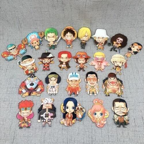One piece Q style anime action figure prefect quality acrylic fridge magnets classic toys for children home decoration