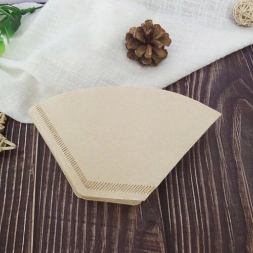 100Pcs Portable Coffee Filters Tea&Coffee Tools Coffee Filter Paper Disposable Kitchen Gadgets Coffee Tea Strainer