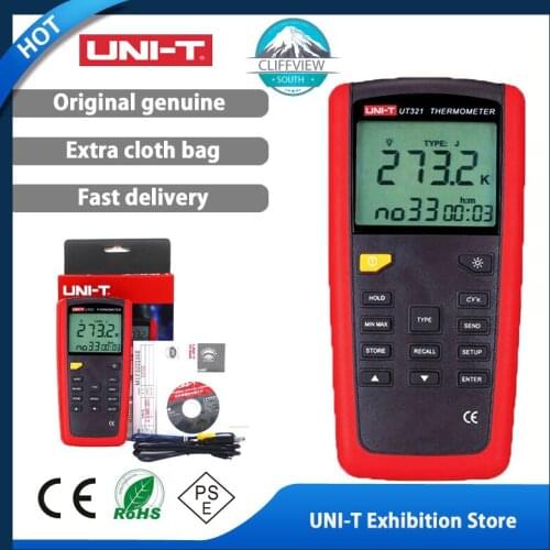 UNI-T UT321 Contact Type Termometers Range -150~1375 USB Interface Industrial Temperature Test Selection