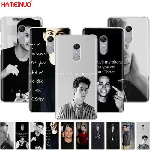 HAMEINUO Teen Wolf Dylan O'Brien Cover phone Case for Xiaomi redmi 5 4 1 1s 2 3 3s pro PLUS redmi note 4 4X 4A 5A
