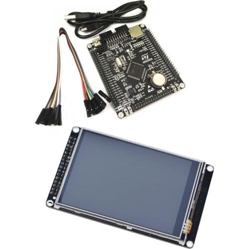 2021 STM32F407VET6 Development Board Cortex-M4 32bit RISC Core MCU SPI Interface STM32 System Mini Learning Module with 3.2" LCD