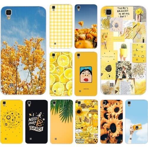 51AS Its infinite in yellow Soft Silicone Back Cover case for LG X Power 2 K7 K8 K10 K50 Q60 cover funda