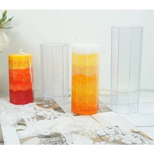 DIY Candle Mold Set Plastic Handicraft Cylinder Shape Mold For Gift Soap Mold For Candle Making Handmade Craft For Home Decor