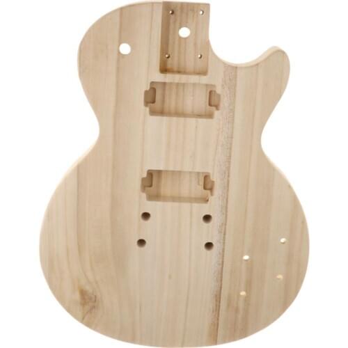 Unfinished Guitar Body Maple Guitar fits ST Electric Guitar Accessories