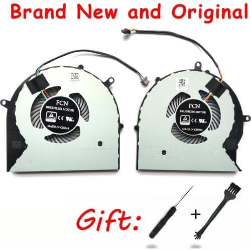New original laptop CPU GPU Cooling fan for Asus FX63VM FZ63VM FX63VM7300 FX63VM7700 series DFS602212M00T-FK7W FK7V fan cooler