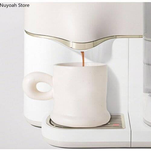 Off-white Ceramic Coffee Cup Home Breakfast Cup Creative Mug Living Room Coffee Table Drinking Utensils Kitchen Bar Supplies