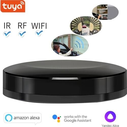 TUYA Smart Home IR+RF+4G Tv Light air fan DVD Switch Remote Control Controller Intelligent for Alexa Google home Yandex Alice