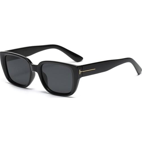 Womens Classic Square Sunglasses 2021 Fashion Vintage Brand Designer Rectangle Sun Glasses Women Men Eyewear Shades UV400