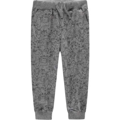 Jumping Meters Top Brand Children Sweatpants for Autumn Spring Cartoon Kids Animals Trousers Toddler Full Pants