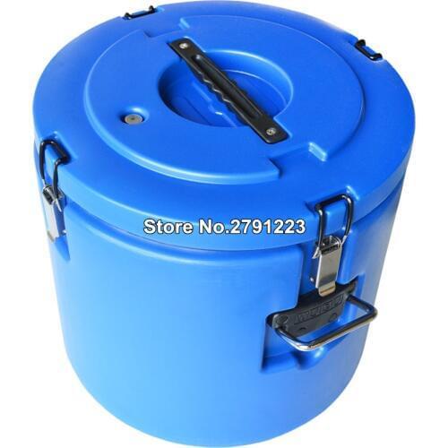 High Quality Stainless Steel Insulation Barrels Color Random Shipped Sealed Heat Preservation Beverage Bucket car refrigerator