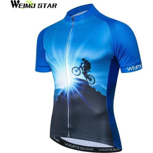 Weimostar Mountain Bike Cycling Jersey Shirt Short Sleeve Cycling Clothing downhill Bicycle Jersey Clothes Maillot Ropa Ciclismo