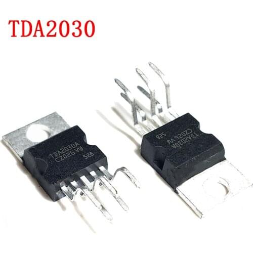 10pcs TDA2030 TO220-5 TDA2030A TO-220 linear audio amplifier short-circuit and thermal protection IC