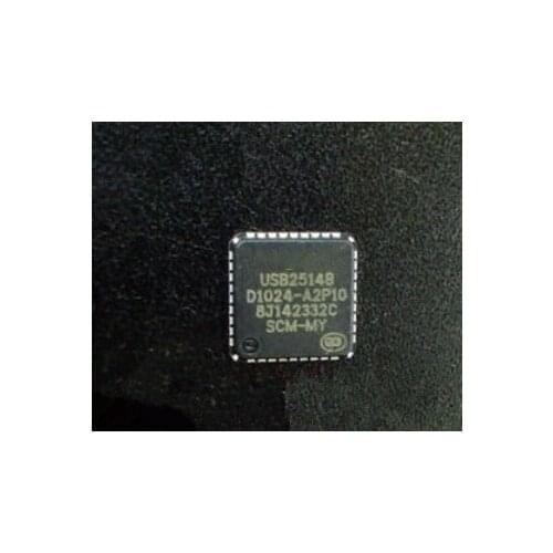 10Pcs/Lot USB2514B USB2514B-AEZG USB2514B-AEZC QFN