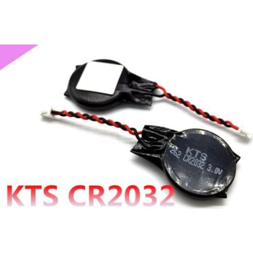 100PCS Genuine authentic Japanese button battery CR2032 3V with plug Notebook motherboard cmos battery