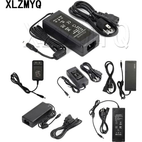 EU US Power Supply Adapter DC 5V 9V 12V 15V 24V Switching Power Supply 2A 3A 5A 6A 8A 10A Universal Charger adaptor/Transformer